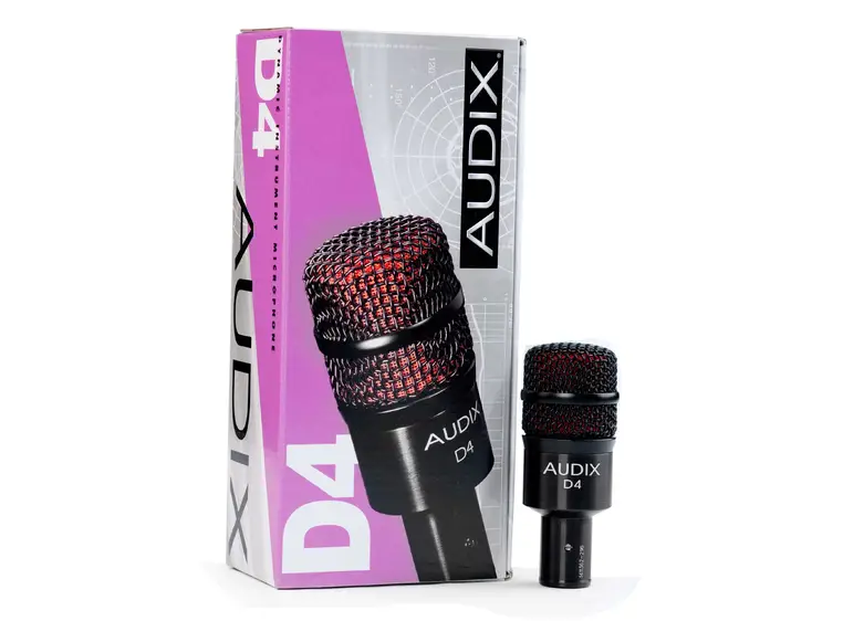 Audix D4 Dynamic Instrument Microphone 